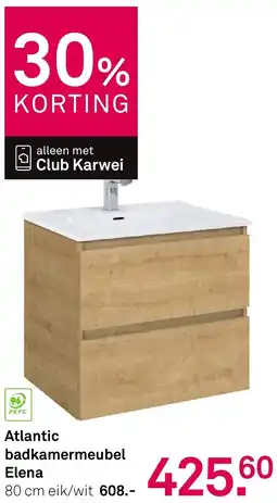 Karwei Atlantic badkamermeubel Elena aanbieding