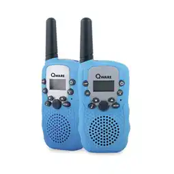 MediaMarkt Qware Set Qw Snd-wt335bu Walkie Talkie Blauw aanbieding
