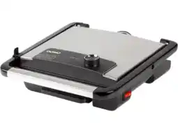 MediaMarkt Domo D09240g Multifunctionele Contactgrill Zilver aanbieding