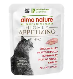 Pets Place Almo Nature Hfc Highly Appetizing - Kattenvoer - Kipfilet 50 g aanbieding