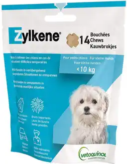 Pets Place Zylkene Chews 75 Mg - Anti stressmiddel - 21 g 14 tab Voor Kleine Honden ( 10 Kg) aanbieding