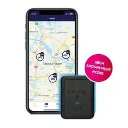 MediaMarkt Loca 4g Future Proof 2 GPs Tracker Zonder Abonnement - 3 Jaar Batterijduur Zwart aanbieding