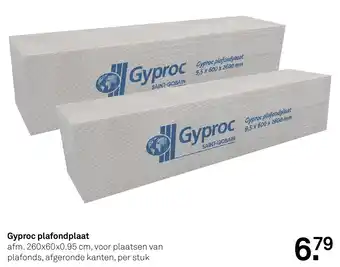 Karwei Gyproc plafondplaat aanbieding