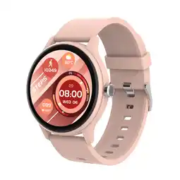 MediaMarkt Peaq PSw 100-pk Smartwatch Roze aanbieding
