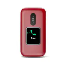 MediaMarkt Doro 2880 - 4g Eenvoudige Klaptelefoon Rood-wit 17 Mb Rood aanbieding