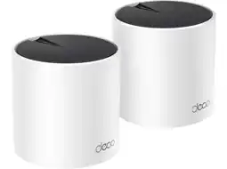 MediaMarkt Tp-link Deco X55 Ax3000 Smart Mesh Wi-fi 6 (2-pack) Multiroom-wifi aanbieding