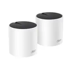 MediaMarkt Tp-link Deco X55 Ax3000 Smart Mesh Wi-fi 6 (2-pack) Multiroom-wifi aanbieding