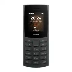 MediaMarkt Nokia 105 4g Charcoal - 128 Mb Grijs aanbieding