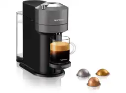 MediaMarkt De Longhi Nespresso Vertuo Next De'longhi Env120.gy Grijs aanbieding