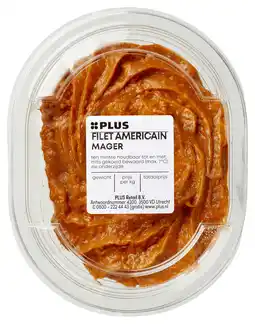 PLUS PLUS Filet Americain mager aanbieding