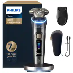 MediaMarkt Philips Shaver I9000 Prestige Ultra Wet&dry Xp9402/11 Scheerapparaat Grijs aanbieding