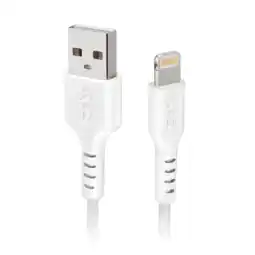 MediaMarkt Sbs Mobile Usb-a Naar Lightning 3m Kabel 3 M Wit aanbieding