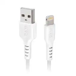 MediaMarkt Sbs Mobile Usb-a Naar Lightning 3m Kabel 3 M Wit aanbieding