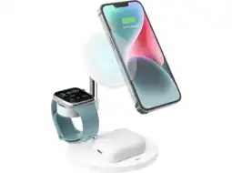 MediaMarkt Sbs Mobile Wireless Station 3-1 15w Draadloze Oplader aanbieding