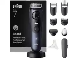 MediaMarkt Braun Braun Baardtrimmer Bt 7540 Baardtrimmer Blauw aanbieding