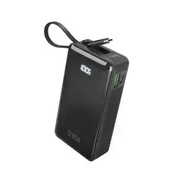 MediaMarkt Sbs Mobile 1xusb-c & Int. Usb-c 10000mah 10w Lcd Powerbank Zwart aanbieding