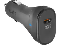 MediaMarkt Sbs Mobile Car Charger Usb-c 65w Autolader aanbieding