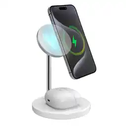 MediaMarkt Sbs Mobile Wireless Station 2-1 15w Qi2 Draadloze Oplader aanbieding