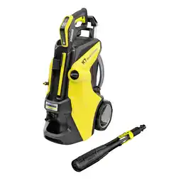 MediaMarkt Karcher K 7 Smart Control Flex - Geschikt Voor 60 M² 3000 W 180 Bar Hogedrukreiniger Geel aanbieding