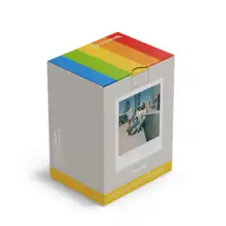MediaMarkt Polaroid Now Gen 3 Pebble White + Color Film Bundle (8 Foto's) Instant Camera aanbieding