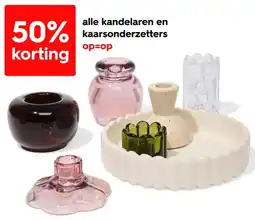 HEMA Alle kandelaren en kaarsonderzetters aanbieding