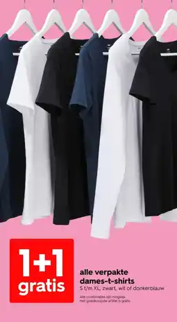 HEMA Alle verpakte dames-t-shirts aanbieding