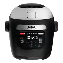 MediaMarkt Tefal My741c Multicook Actifry Zelfroerende Multicooker En Air Fryer Zwart aanbieding