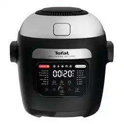 MediaMarkt Tefal My741c Multicook Actifry Zelfroerende Multicooker En Air Fryer Zwart aanbieding