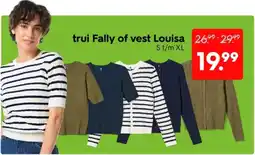 HEMA Trui Fally of Vest Louisa aanbieding
