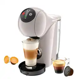 MediaMarkt Krups Nescafé Dolce Gusto Kp243a Genio S Gusto-machine Taupe aanbieding
