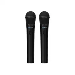 MediaMarkt Sony Ult Mic Draadloze Duopack Handmicrofoon aanbieding