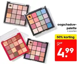 HEMA Oogschaduw palette aanbieding