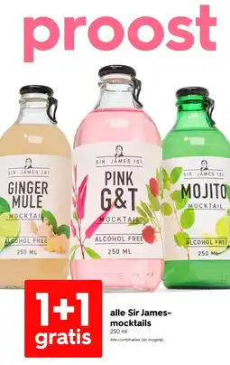 HEMA alle Sir James mocktails aanbieding