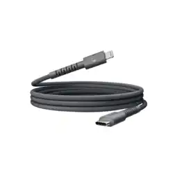 MediaMarkt Fresh 'n Rebel Flexwave Silicone Braided Usb-c Naar Lightning Usb-kabel 2 M Storm Grey aanbieding