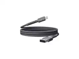 MediaMarkt Fresh 'n Rebel Flexwave Silicone Braided Usb-c Naar Lightning Usb-kabel 70 Cm Storm Grey aanbieding