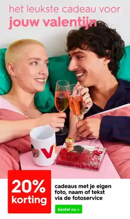 HEMA cadeaus met je eigen foto, naam of tekst via de fotoservice aanbieding