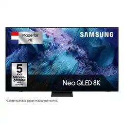 MediaMarkt Samsung 85 Neo Qled 8k Tv Qn990f Mini Led (2025) aanbieding