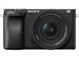 MediaMarkt Sony Hybride Camera Alpha 6400 + 16-50 Mm aanbieding