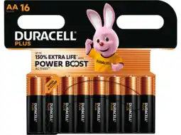 MediaMarkt Duracell Alkaline Mainline Bst Aa X16 Batterijen aanbieding