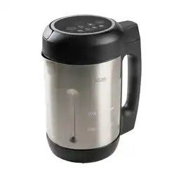MediaMarkt Domo Soepmaker - 2 L 6 Programma's Blender Zwart/roestvrijstaal aanbieding
