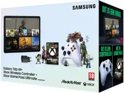 MediaMarkt Samsung Galaxy Tab A9+ 128gb Xbox Gaming Bundel - 11 Inch 128 Gb Gray Wifi aanbieding