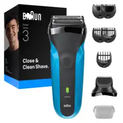 MediaMarkt Braun 310bt Scheerapparaat Blauw aanbieding