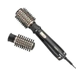 MediaMarkt Babyliss Big Hair Dual 100 Föhnborstel Zwart/goud aanbieding