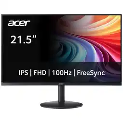 MediaMarkt Acer Sa222qebi - 21.5 Inch 1920 X 1080 (full Hd) Ips-paneel aanbieding