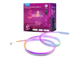 MediaMarkt Govee Neon Rope Strip Ligth 2 -4m White Slimme Ledstrip Wit aanbieding