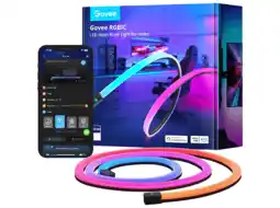 MediaMarkt Govee Rgbic Led Neon Rope Light For Desks - 3m Slimme Ledstrip Zwart aanbieding