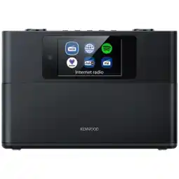 MediaMarkt Kenwood Cr-st200-s-b - Smart Dab+ Radio Zwart aanbieding