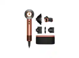 MediaMarkt Dyson Supersonic Nural Curly + Coily - Amber Silk Föhn Roze aanbieding
