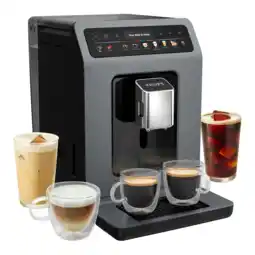 MediaMarkt Krups Ea898g Evidence Hot And Cold Volautomatische Espressomachine Bullet Silver aanbieding