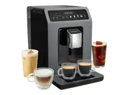 MediaMarkt Krups Ea898g Evidence Hot And Cold Volautomatische Espressomachine Bullet Silver aanbieding